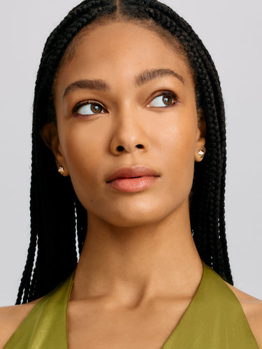 Pyramid shop stud earrings