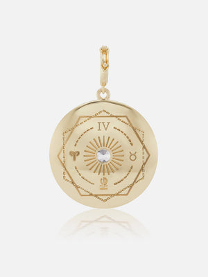 Major Sun Sign Medallion Pendant