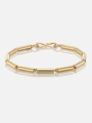 22K Gold Baht Link Chain Bracelet
