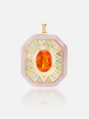 Triple Opal Pendant