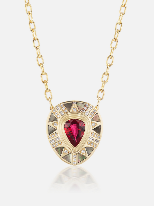 Cleopatra's Tear Pendant Necklace