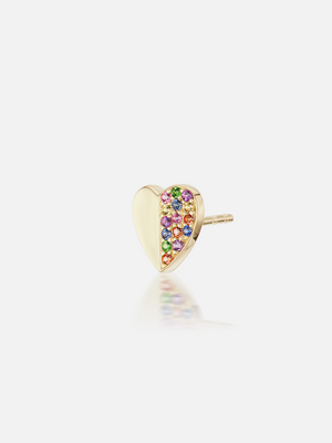 Heart Stud Single