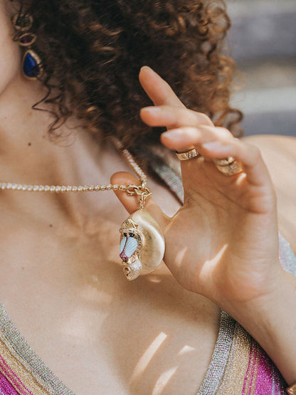 Mandril Brooch
