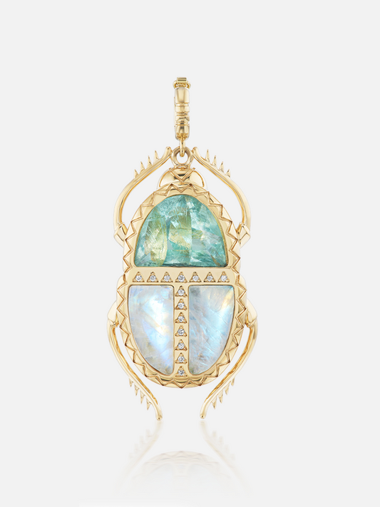 Scarab Pendant Florite