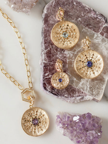 Mini Sun Sign Medallion