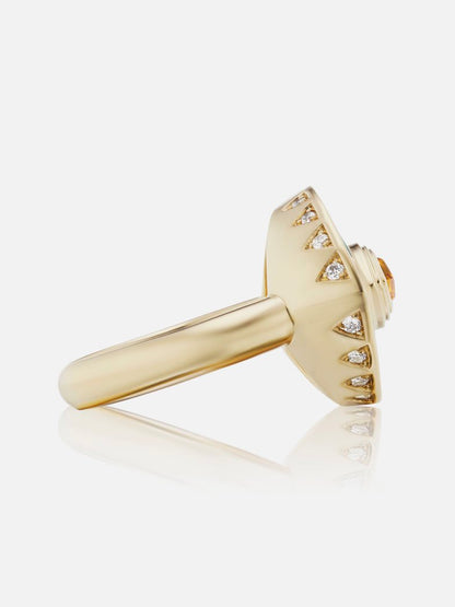 Cleopatra's Eye Cocktail Ring