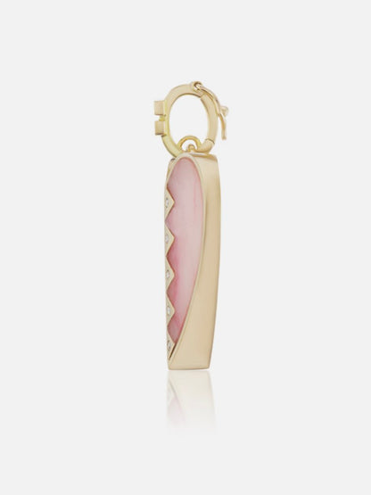 Pink Opal Heart to Benefit Every Mother Counts