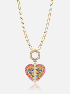 Diamond Foundation Cable Chain Necklace