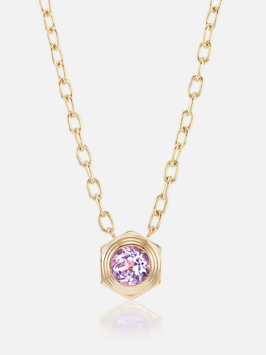 Verhexte Amethyst-Anhänger-Halskette