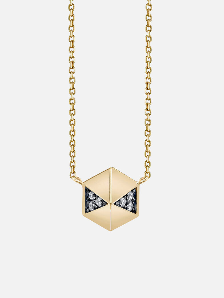 Pyramid Stud Necklace