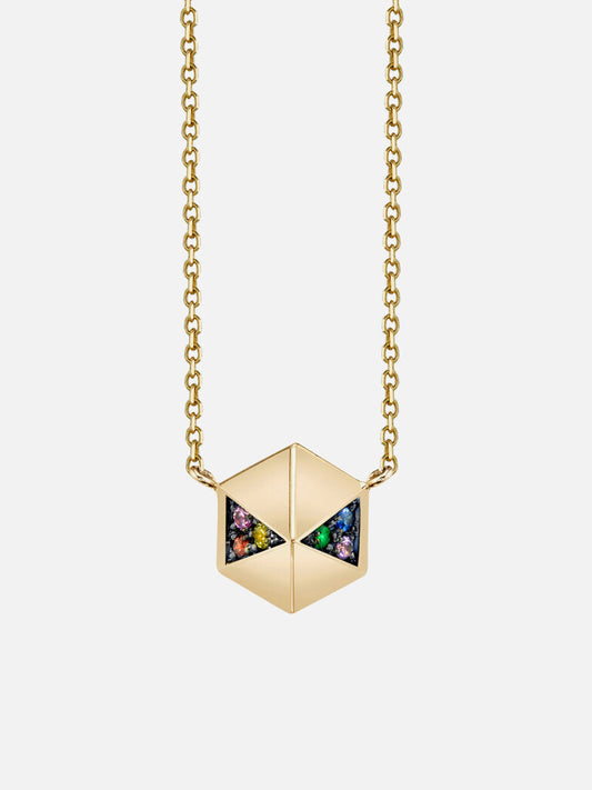 Pyramid Stud Necklace